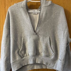 TNA Cozy Fleece 1/2 Zip Crop